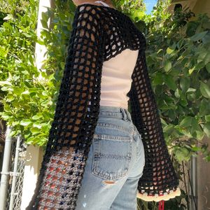 Crochet Flowy Shrug