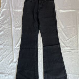 ZARA Flare Black Denim