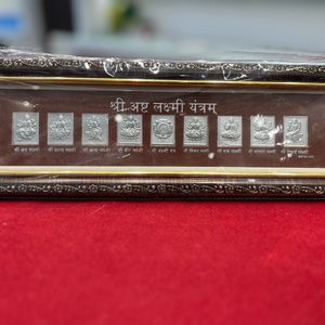 8 Laxmi Maa 999 Silver Frame