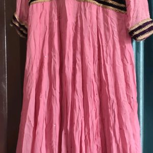 2 Times Used Full Gher Anarkali Kurti