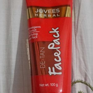 Jovees Herbal De tan face pack