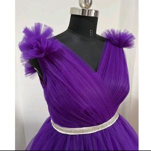 Ruffle Gown 💜 Free HairAccessories 🥰