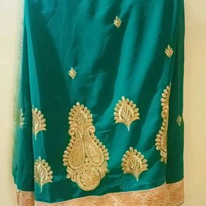 Green Colour Saree