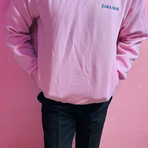 Zara pink hoodie