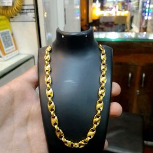 Hollow Pure Gold Chain