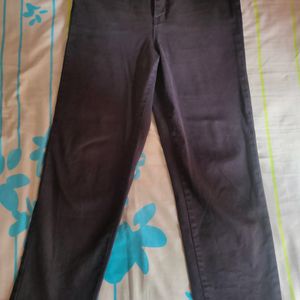 Black Straight Leg Jeans