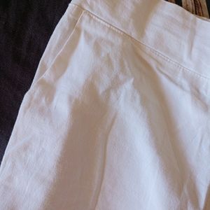 Women White Pant