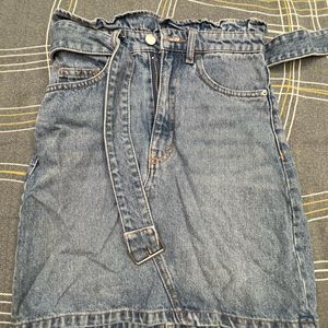 Cute Denim Mini skirt