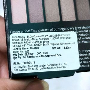 Smashbox Nude Eye Shadow Pallete