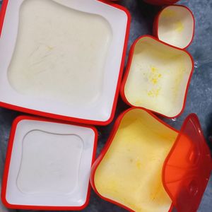 Microwave Dinner Set USED