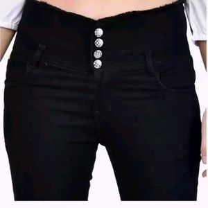 High Waist Black jeans