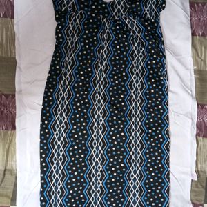 Price Drop 📢📢Ladies Black And Blue Night Gown