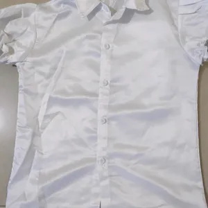 White Silk Shirt