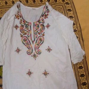 Lakhnowi Work Kurti