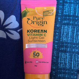 KOREAN VIT C Light gel SUNSCREEN