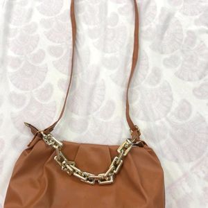 Decent Brown Sling Bag