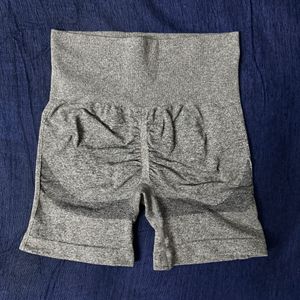 Seamless Grey Active Booty Lift Shorts