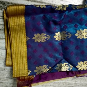 Pattu Saree One Time Used