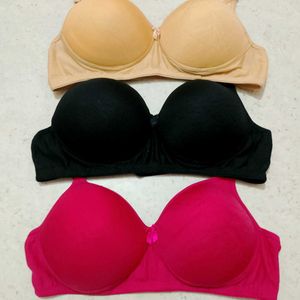 SwissB Premium 3 Piece Bra Combo For Women's