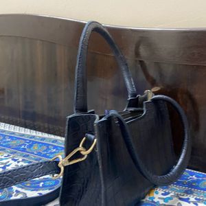 Dark Blue Sling Bag