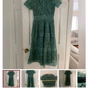 Green Lace Dress