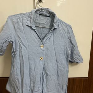 Blue Allen Solly Shirt