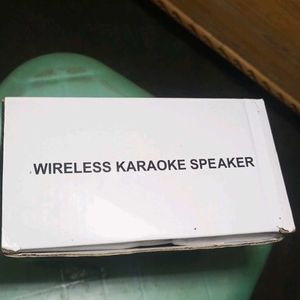 Wireless Karoke Speaker