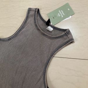 NEW WITH TAGS H&M Ribbed Vest Top For Women