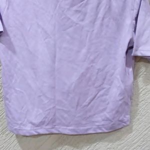 Crop Top BTS Lavender Tshirt