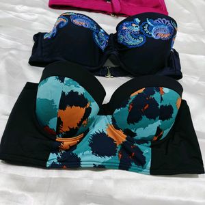 Combo Of 3 Imported Corset Bra