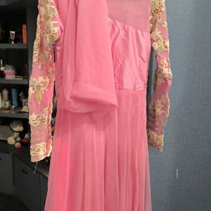 Anarkali Suit With Jari Work