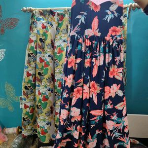 🤗❗Price Drop❗Long🌸 Flower Print Gown