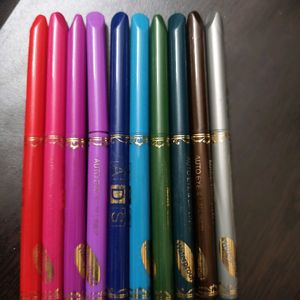 Sale!! 10 Colorful Eyeliner Sticks