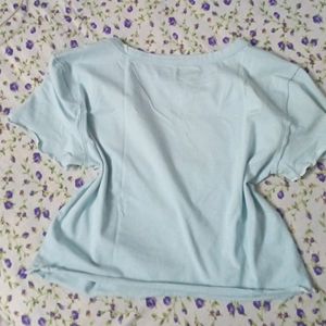 FOREVER21 cute Blue Top