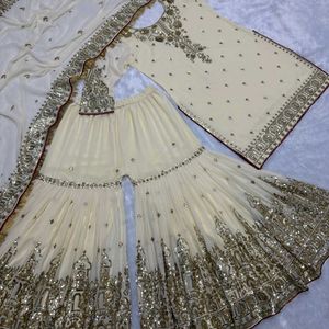 New Standard Beautiful Pakistani Garara Dress Ne