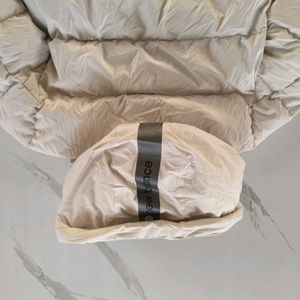 NEW BALANCE WHITE PARKA PUFFER JACKET