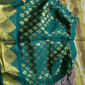 Pattu Pavadai..Top And Skirt