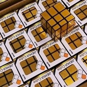 Cubelelo Shengshou 3x3 Golden Mirror Puzzle Cube 3