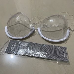 Imported Plain Woman Transparent plastic Bra at Rs 695/piece in New Delhi