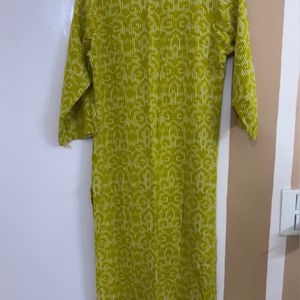 Lime Green Kurti