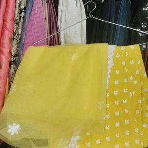 Kurti Pant Net Duptta