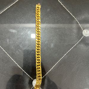 Golden Cuban/Link Chain Bracelet - Imported