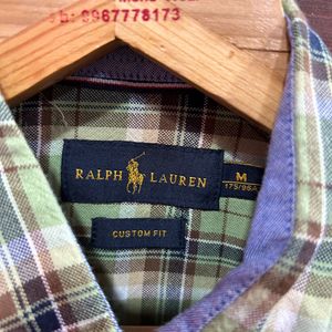 Ralph Lauren Green Checks Shirt For Men’s