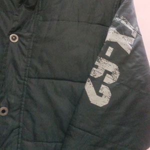 Black Winter Jacket For 16-17 Yrs Boys .In Fully New Condition Used Only Once