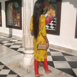 Yellow Kurti