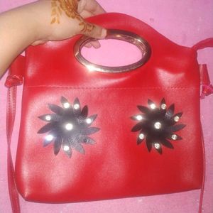 Red Colour Bag