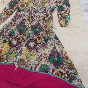 A Line Kurti ... To Be Wear On Other Dress