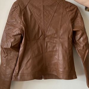 Brown Leather Jacket😌