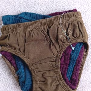 3 Colors Baby Panties Combo