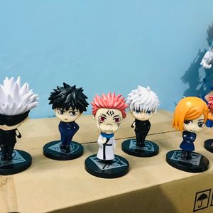 Jujutsu Kaisen Small Miniature Set Of 6 Pcs 10 Cm